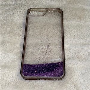 glitter water phone case (iphone 6s plus)
